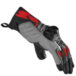 Guanti In Pelle Spidi G-Carbon Rosso