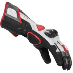 Guanti In Pelle Spidi Str-6 Rosso