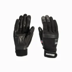Guanti In Tessuto Blauer Urban Nero