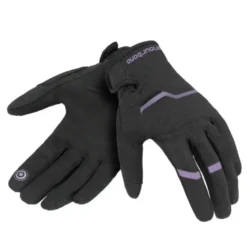 Guanti In Tessuto Donna Tucano Urbano Miky Evo Nero Lavanda