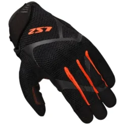 Guanti In Tessuto Ls2 Ray 2 Nero Rosso