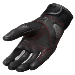 Guanti In Tessuto Revit Metric Nero Neon Rosso