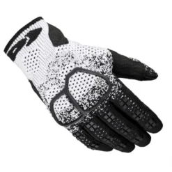 Guanti In Tessuto Spidi Cross Knit Nero
