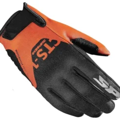 Guanti In Tessuto Spidi Cts-1 Nero Arancio