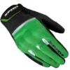 Guanti In Tessuto Spidi Flash CE Nero Verde