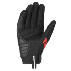 Guanti In Tessuto Spidi Flash H2out Nero Rosso