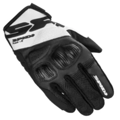 Guanti In Tessuto Spidi Flash-R Evo Nero Bianco