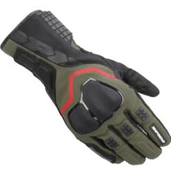 Guanti in Tessuto Spidi Rainshield 2 Verde Militare