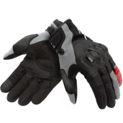 Guanti In Tessuto T.ur G-Fast Antracite Rosso