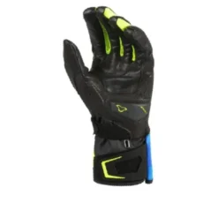 Guanti Macna Terra Rtx Stampa Blu Giallo Neon