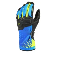 Guanti Macna Terra Rtx Stampa Blu Giallo Neon