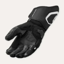 Guanti Moto In Pelle Revit Argon 3 Nero Bianco