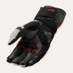 Guanti Moto In Pelle Revit RSR 5 Bianco Neon Rosso