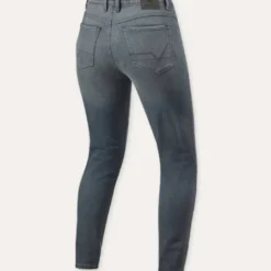 Jeans Donna Revit Marley Ladies Sk Grigio Medio Slavato L30 Accorciato