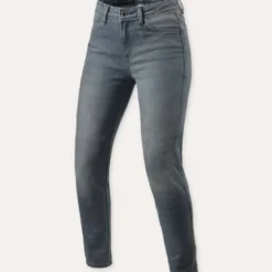 Jeans Donna Revit Marley Ladies Sk Grigio Medio Slavato L30 Accorciato