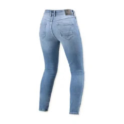 Jeans Donna Revit Shelby 3 Ladies Skinny Blu Chiaro Vintage L30 Accorciato