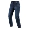 Jeans Donna Revit Violet Ladies BF Blu Scuro Nero Slavato L32 Standard
