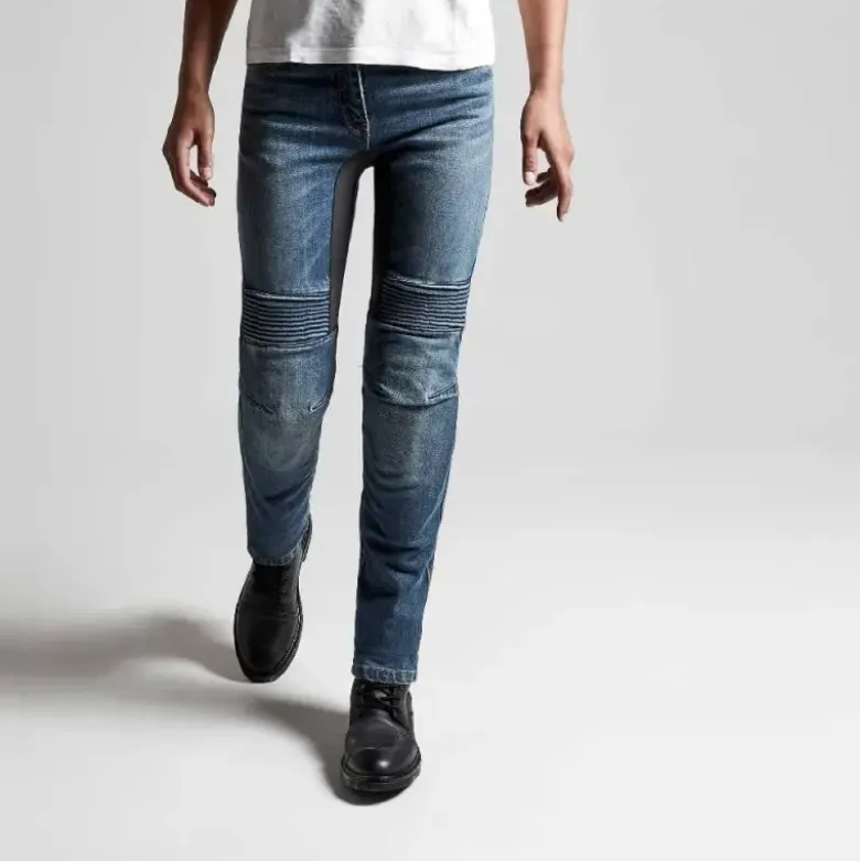 Jeans Donna Spidi Furious Pro Lady Blue Used Medium