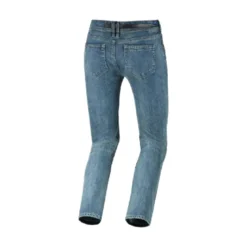 Jeans Per Moto Macna Vinton Straight Fit Azzurro Allungato