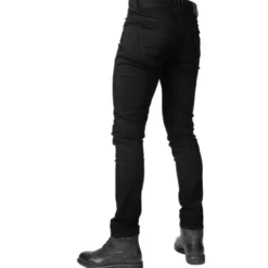 Jeans Uomo Bull-it Zero Accorciato Nero