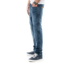 Jeans Uomo City Evo Motto Wear Blu Chiaro L34 Allungato