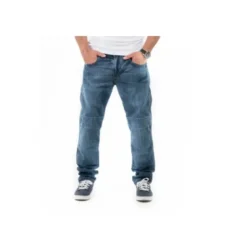 Jeans Uomo City Evo Motto Wear Blu Chiaro L34 Allungato