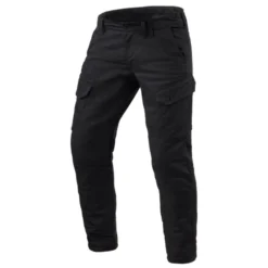 Jeans Uomo Revit Cargo 2 TF Nero L34 Standard