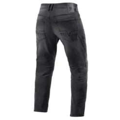 Jeans Uomo Revit Detroit 2 Tf Grigio Medio Slavato L36 Allungato