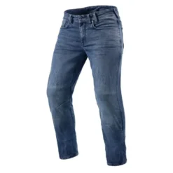 Jeans Uomo Revit Detroit 2 Tf Medium Blue L32 Accorciato