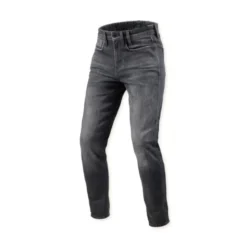 Jeans Uomo Revit Kai SK Grigio Medio Slavato L30 Extra Accorciato