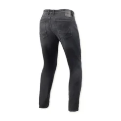 Jeans Uomo Revit Kai SK Grigio Medio Slavato L30 Extra Accorciato