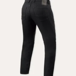 Jeans Uomo Revit Keegan Tapered Nero Normale L34