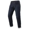 Jeans Uomo Revit Lewis Selvedge Blu Scuro L34 Standard