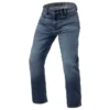 Jeans Uomo Revit Lombard 3 Rf Blu Medio Stone L36 Allungato