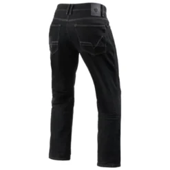 Jeans Uomo Revit Lombard 3 Rf Grigio Scuro Slavato L34 Standard