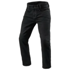 Jeans Uomo Revit Lombard 3 Rf Grigio Scuro Slavato L34 Standard