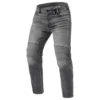 Jeans Uomo Revit Moto 2 Tf Grigio Medio Slavato L30 Extra Accorciato