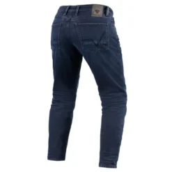 Jeans Uomo Revit Ortes TF Blu Scuro Nero Slavato L34  Standard