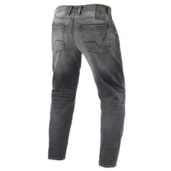 Jeans Uomo Revit Ortes TF Grigio Medio Slavato L34 Standard