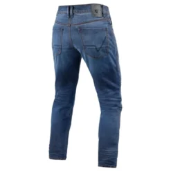 Jeans Uomo Revit Reed Sf Blu Medio Slavato L36 Allungato