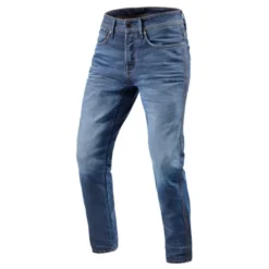 Jeans Uomo Revit Reed Sf Blu Medio Slavato L36 Allungato