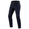 Jeans Uomo Revit Reed Sf Blu Scuro Slavato L36 Allungato