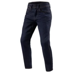 Jeans Uomo Revit Reed Sf Blu Scuro Slavato L36 Allungato