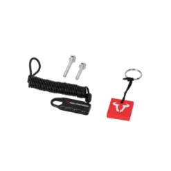 Kit antifurto per borsa serbatoio PRO/ EVO Perno sicurezza/Lucchetto con cavo per borse moto.
