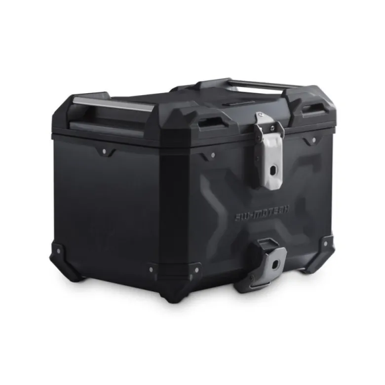 Kit Attacco e Bauletto Sw-Motech TRAX ADV 38 Litri Nero