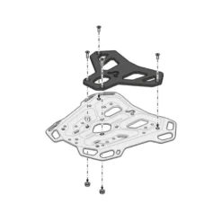 Kit Attacco e Bauletto Sw-Motech URBAN ABS 29 Litri Nero