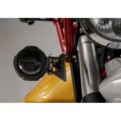 Kit faretti EVO fog light Nero. Moto Guzzi V85 TT (19-).