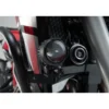 Kit faretti EVO high beam Nero. Honda CRF1000L (15-) con prot.