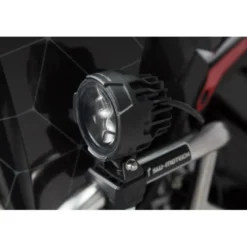 Kit faretti EVO high beam universale Nero. Con clip per prot. tubol. per faretti.