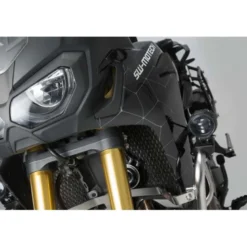 Kit faretti EVO high beam universale Nero. Con clip per prot. tubol. per faretti.